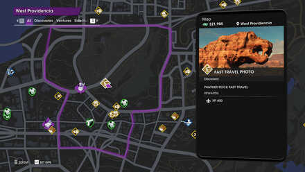 Panther Rock - Map View