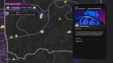 Thunderpump Sign - Map View