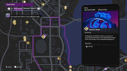 Smelters Helmet - Map View