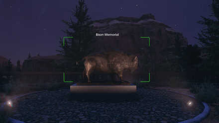 Bison Memorial - In-game View
