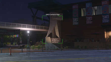 SAD Campus Sign - Map View