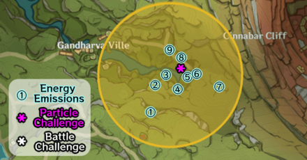 Genshin - Treasure Area 5 Avidya Forest Locations
