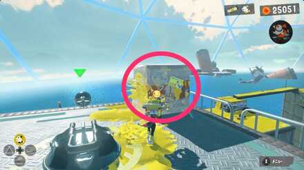 Splatoon 3 Sardinium site 6 wooden box