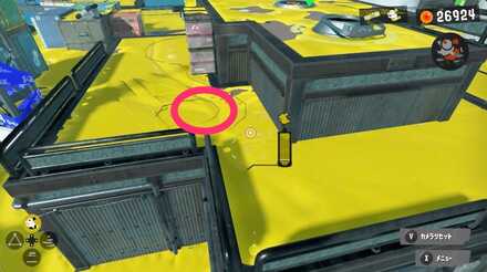 Ground Slightly South of the Center