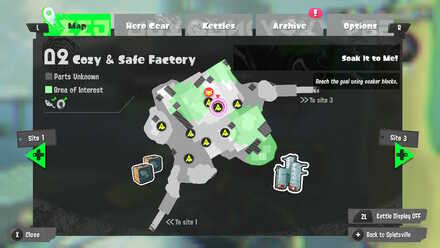 Soak it to Me! Map Image