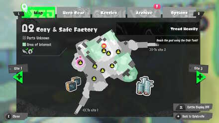 Tread Heavily Map Image