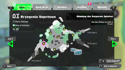 Climbing the Corporate Splatter Map Image