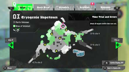 Time Trail and Errors Map Image
