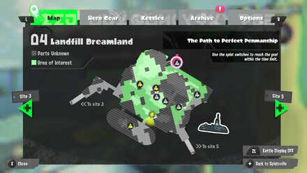 The Path to Perfect Penmanship Map Image