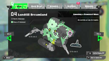 Amusing a Bemused Muse Map Image