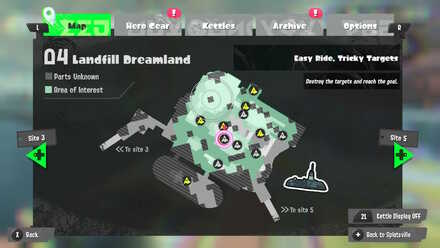 Easy Ride, Tricky Targets Map Image