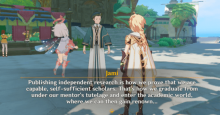 Genshin - Talk to Jami