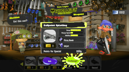 Splatoon 3 - Bypass Weapon Level Restrictions