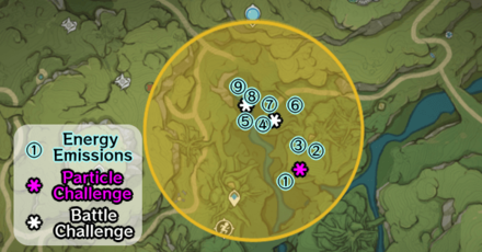 Genshin - Treasure Area 6 Apam Woods Locations