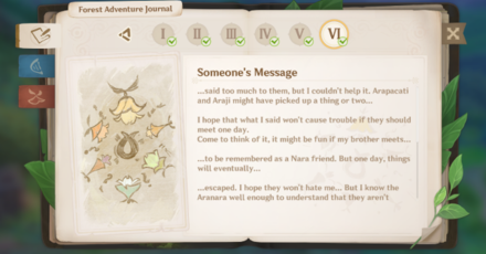 Genshin - Forest Adventure Journal Chapter 6 Someone