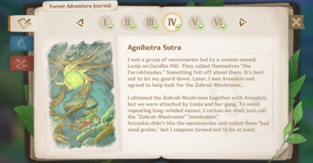 Genshin - Forest Adventure Journal Chapter 4 Agnihotra Sutra