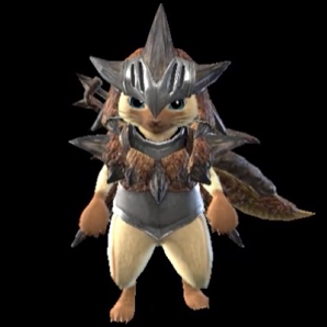 Felyne Rathalos Layered Armor Set (Palico)