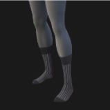 Calf Socks, Pinstripes