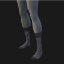 Calf Socks, Pinstripes