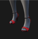 Heels, Stiletto, Open-Toe