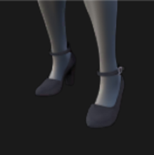 Heels, Thick, Ankle Strap