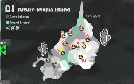 Future Utopia Island Map
