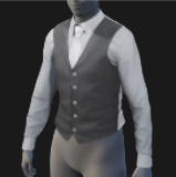 Button-Up, Tie, Vest