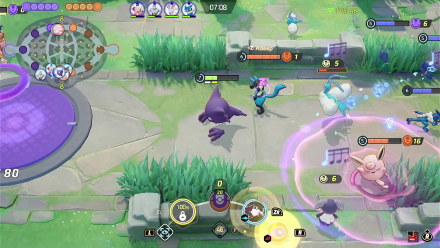 Pokemon UNITE - Gengar Disengaging with Dream Eater