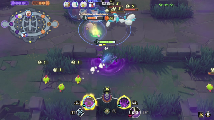 Pokemon UNITE - Gengar Stalking Opponents with Phantom Ambush