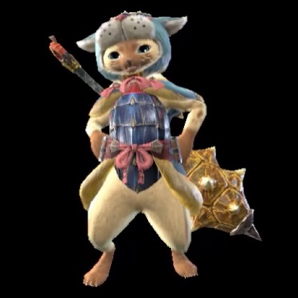 Felyne Arzuros Buddy Layered Armor