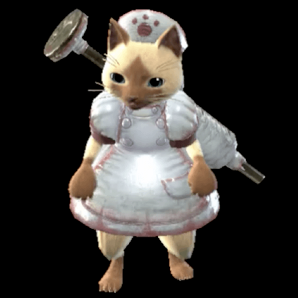 Felyne Khezu Layered Armor Set (Palico)