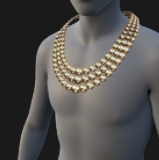 Pearl Necklace, Triple Strand