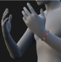 Bracelet, Modernist (Left)