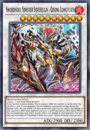 Swordsoul Sinister Sovereign - Qixing Longyuan