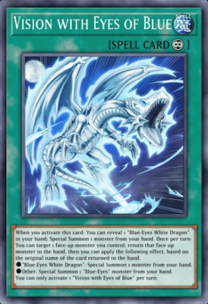 Vision with Eyes of Blue