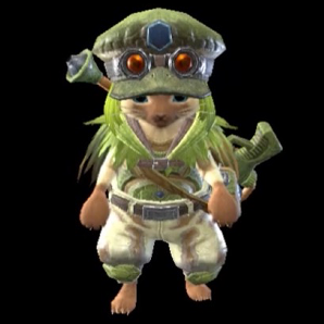 Felyne Tetra Layered Armor Set (Palico)