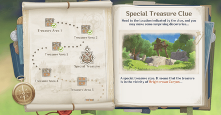 Genshin - How to Look for Special Treasures