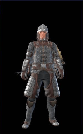 Chainmail Layered Armor M