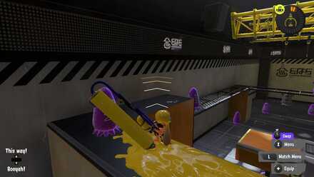 Splatoon 3 - Test Range Platforms