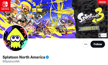 Splatoon 3 Official Twitter