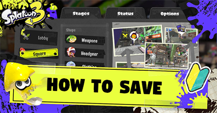 Splatoon 3 - How to Save Banner