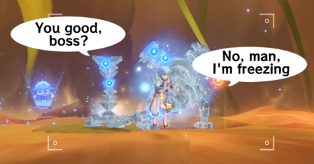 Genshin - Fayz Trials Day 3 - Freezing Boss Enemies