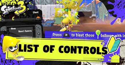 List of Controls Banner
