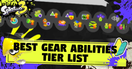 Splatoon 3 - Best Gear Abilities Tier List