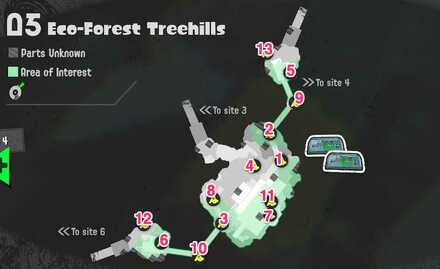 Eco-Forest Treehills map