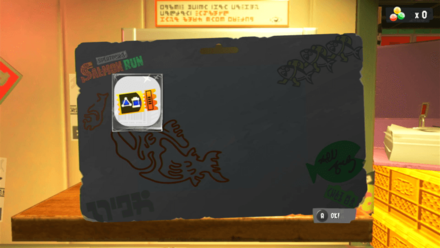 Splatoon 3 - Salmon Run Reward Food Ticket