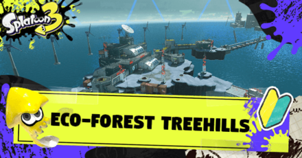 Splatoon 3 Eco Forest Treehills