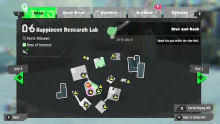 Dive and Dash Map Image