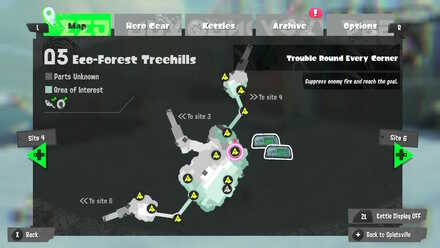 Trouble Around Every Corner Map Image