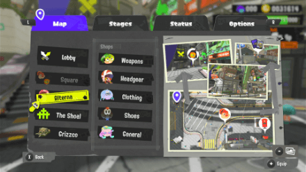 Splatoon 3 Fast Travel to Alterna Hero Mode